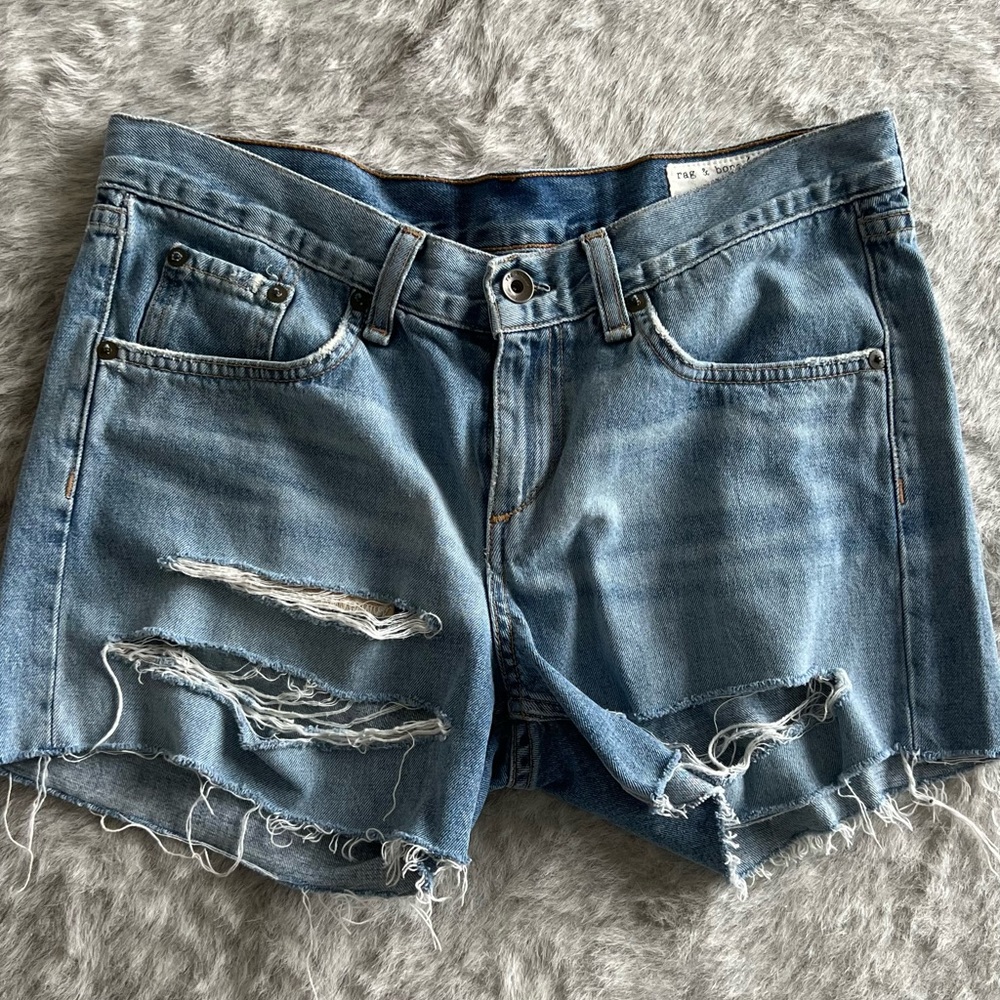 Rag & Bone Distressed Shorts